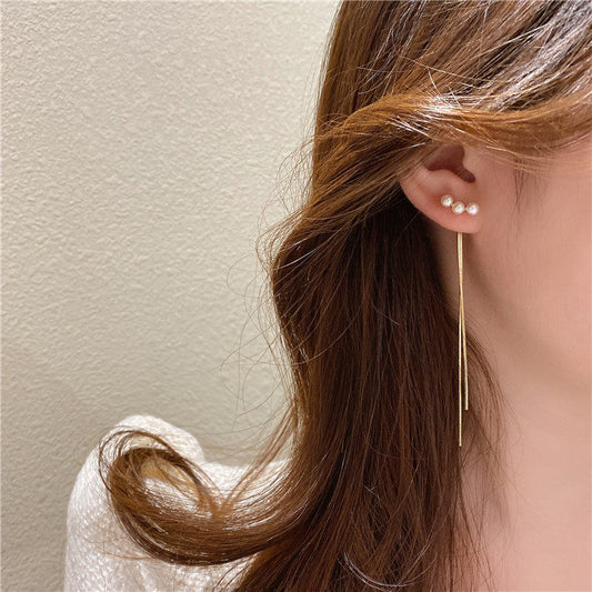 Freshwater Pearl Tassel Earrings