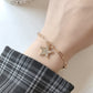 Gold Star Pendent Bracelet