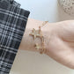 Gold Star Pendent Bracelet