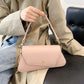 Solid Colored Minimalist Shoulder Bag