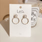 Pearl Loop Earrings