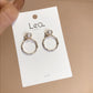 Pearl Loop Earrings