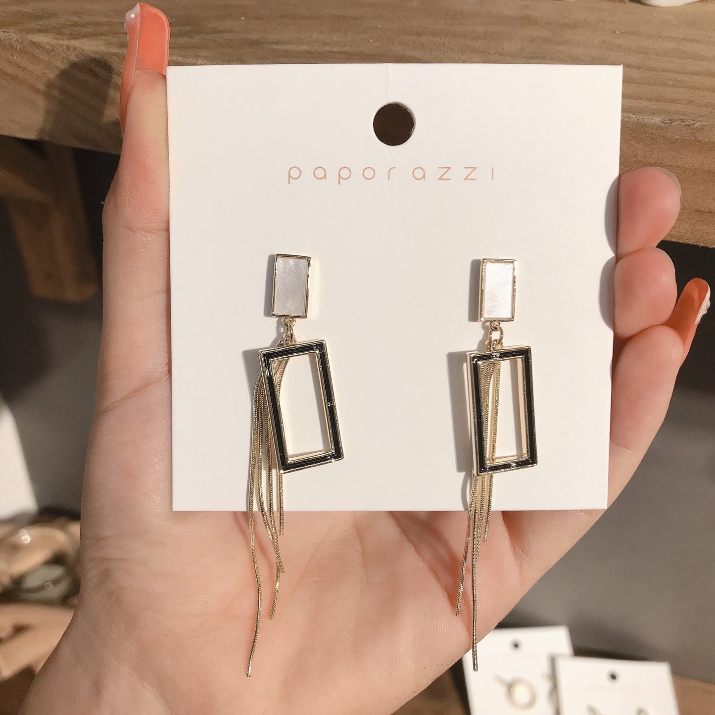 Unique Geometric Dangle Earrings