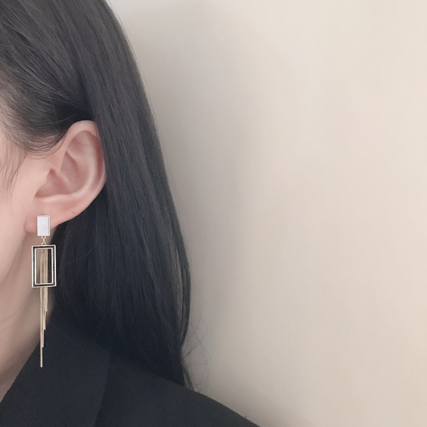 Unique Geometric Dangle Earrings