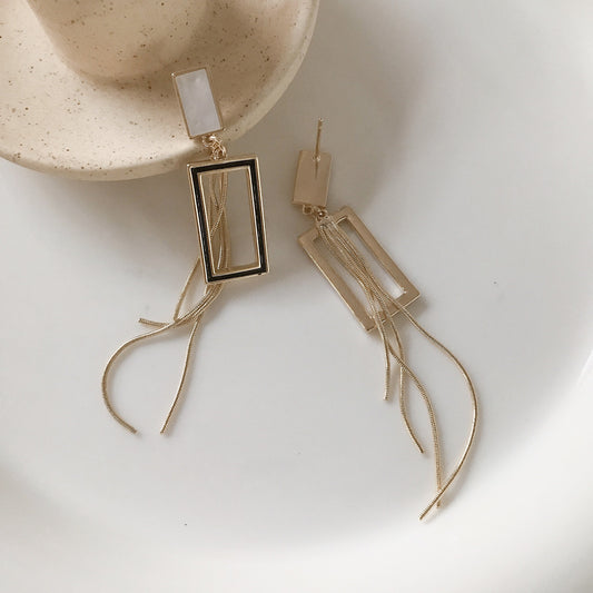 Unique Geometric Dangle Earrings