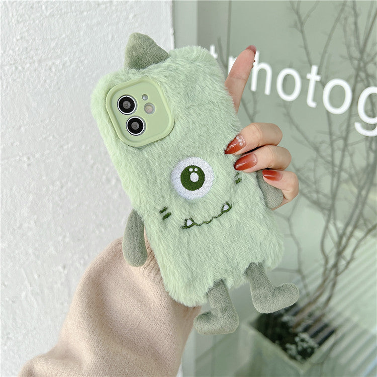 Soft Fluffy Monster Phone Case