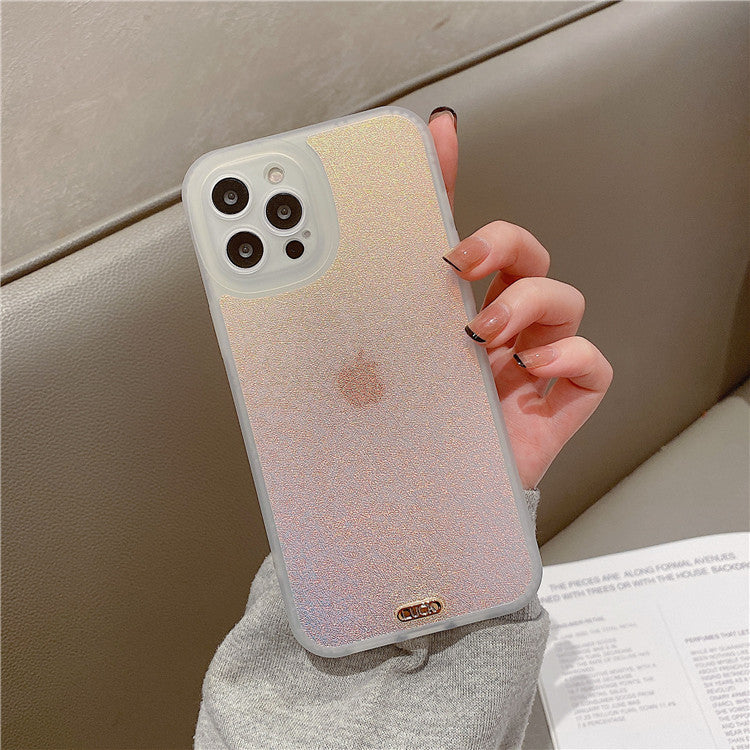 Iridescent Geometric Textured Phone Case