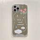 Tulip & Clouds Mirror Phone Case