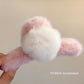 Soft Pompom Hair Claw