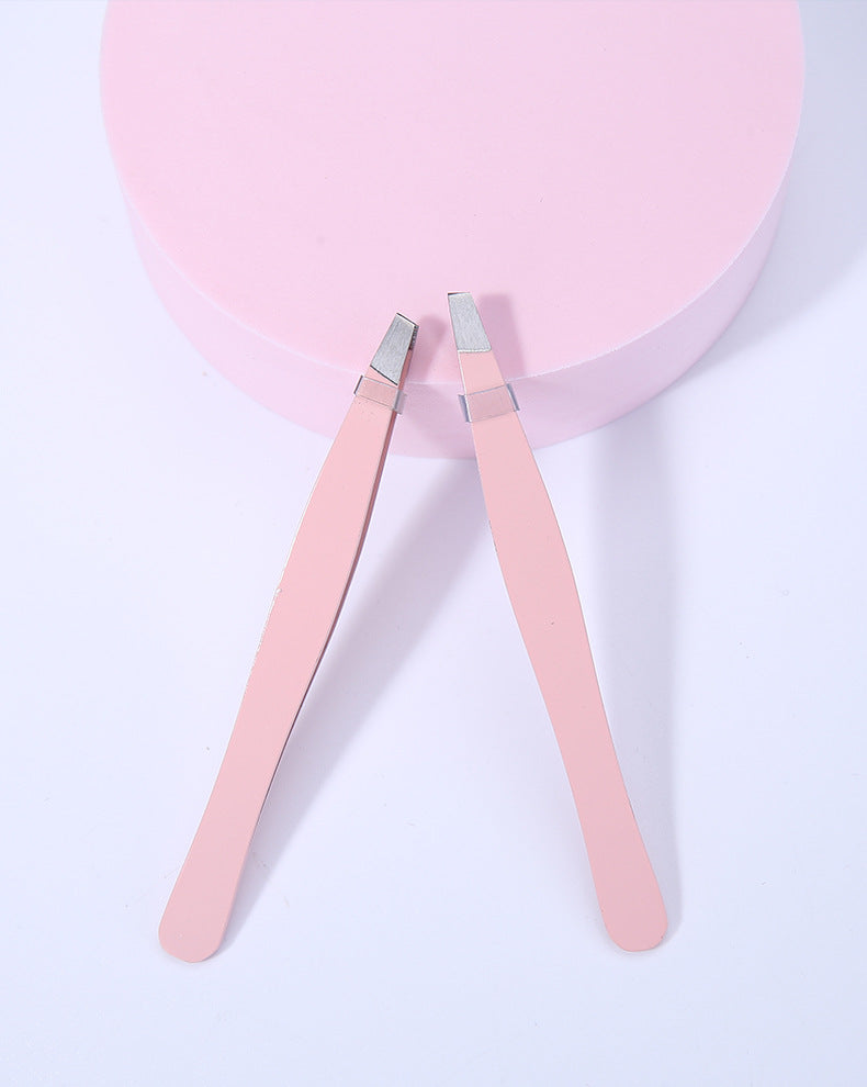 Baby Pink Slant Tweezers