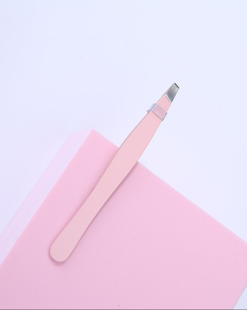 Baby Pink Slant Tweezers