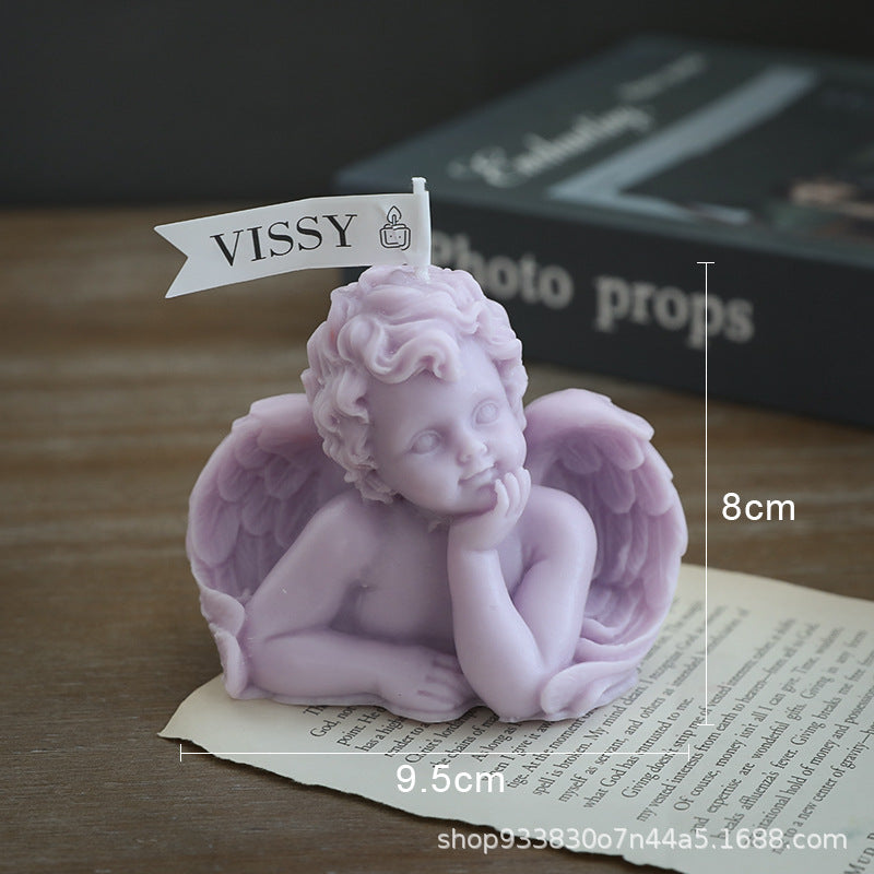 Baby Angel Decorative Candle