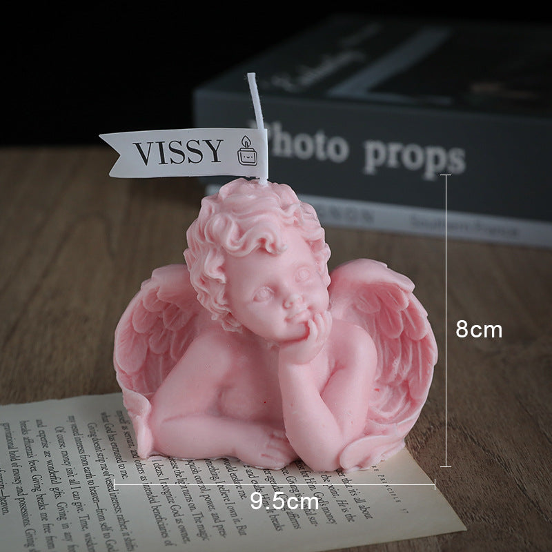 Baby Angel Decorative Candle