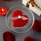 Romantic Heart Shaped Decorative Candle