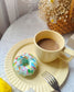 Rainbow Sprinkles Donuts Decorative Candle