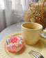 Rainbow Sprinkles Donuts Decorative Candle