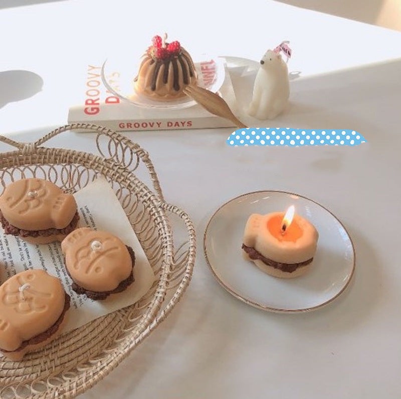 Red Bean Taiyaki Decorative Candle