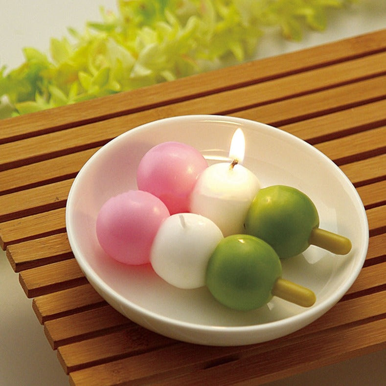 Japanese Dango Decorative Candle