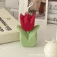 Tulip Flowers Decorative Candle