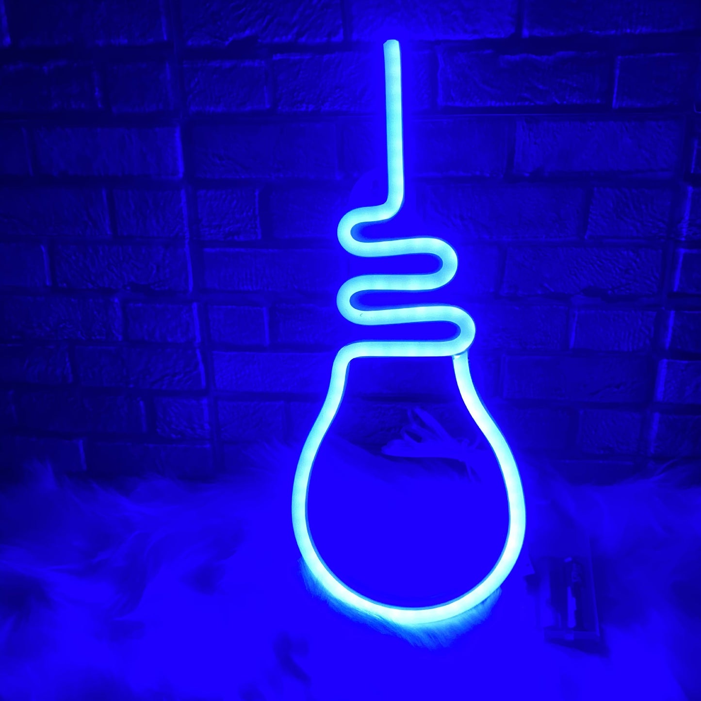 Light Bulb Neon Light Sign