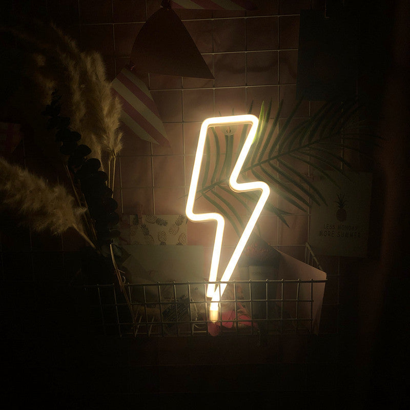 Lightning Neon Light Sign