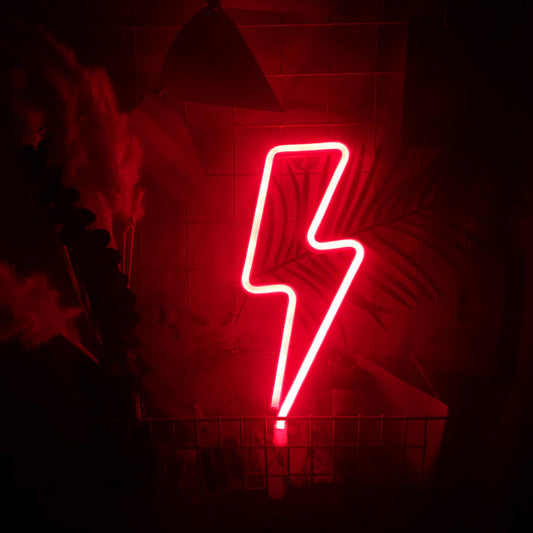 Lightning Neon Light Sign