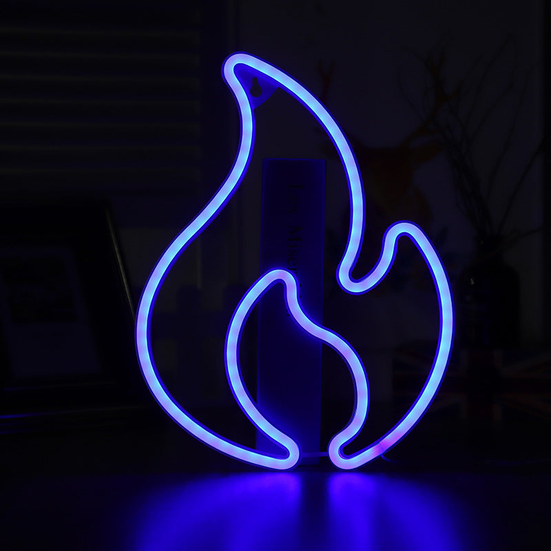 Fire Neon Light Sign