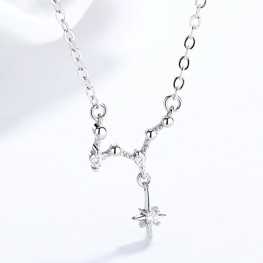 Star Constellation 925 Sterling Silver Necklace