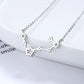 Galaxy Stars 925 Sterling Silver Necklace