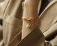 Gold Chain Real Pearl Tassel Bracelet
