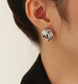 Triple Layered Overlapping Earrings