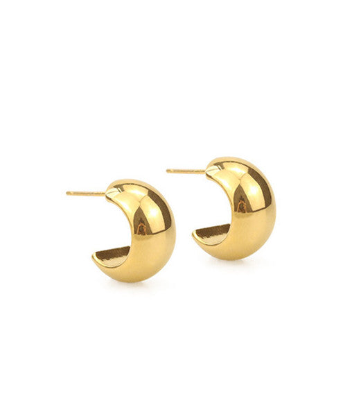 Classic Thick Loop Earrings