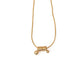 Coil Twist Gold Necklace