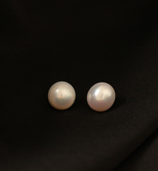 Natural Baroque Real Pearl Ear Stud