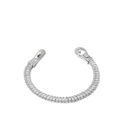 Belt Shaped Crystal Bracelet