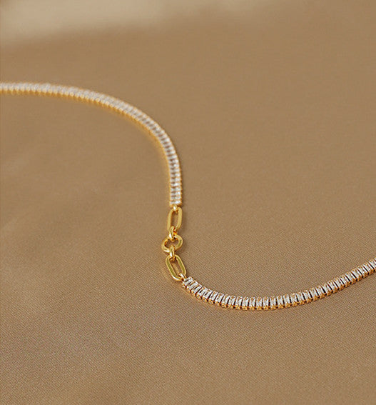 Crystal Tennis Necklace