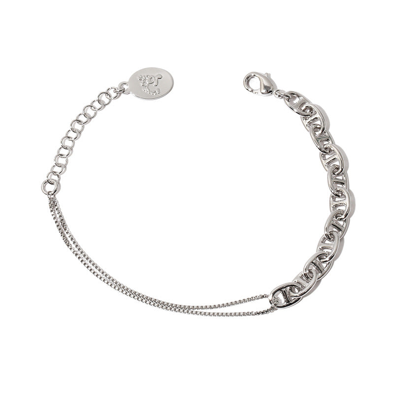 Hollow Silver Chain Bracelet Variety