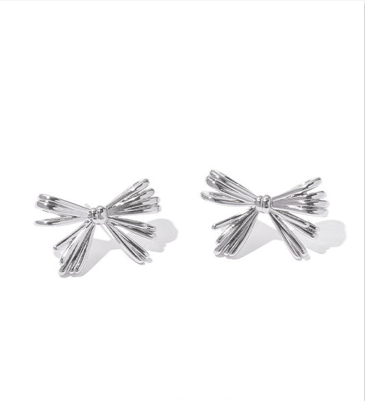 Bow Shape Ear Studs