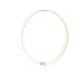 Gold Thread Natural Pearl Necklace