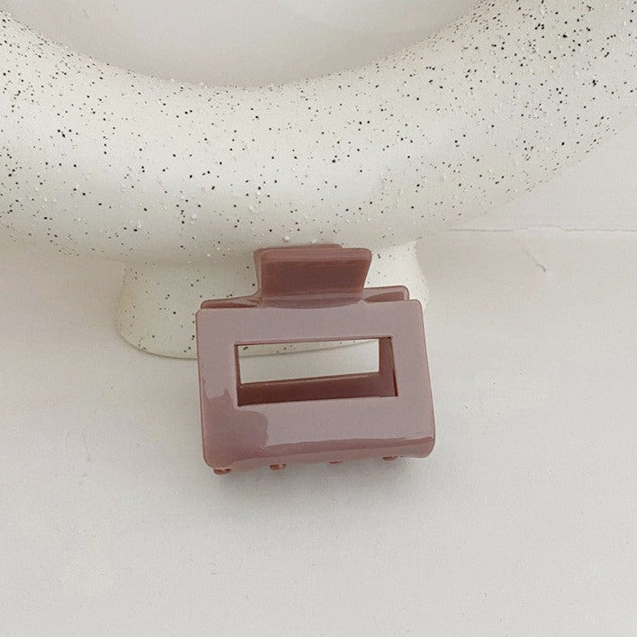 Mini Rectangular Hair Clip