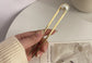 Pearl Metallic Hair Pin