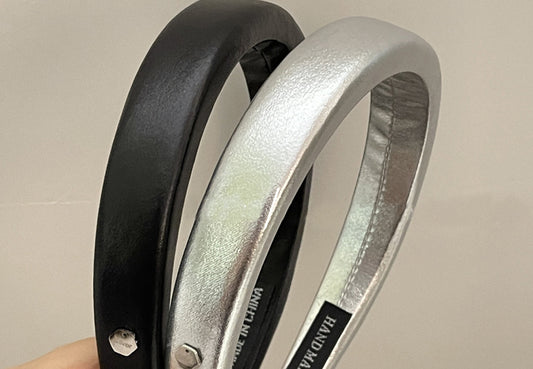 Metal Detail Shiny Headband