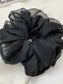 Translucent Organza Ruched Scrunchie