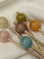 Marble Effect Round Pin