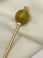 Marble Effect Round Pin