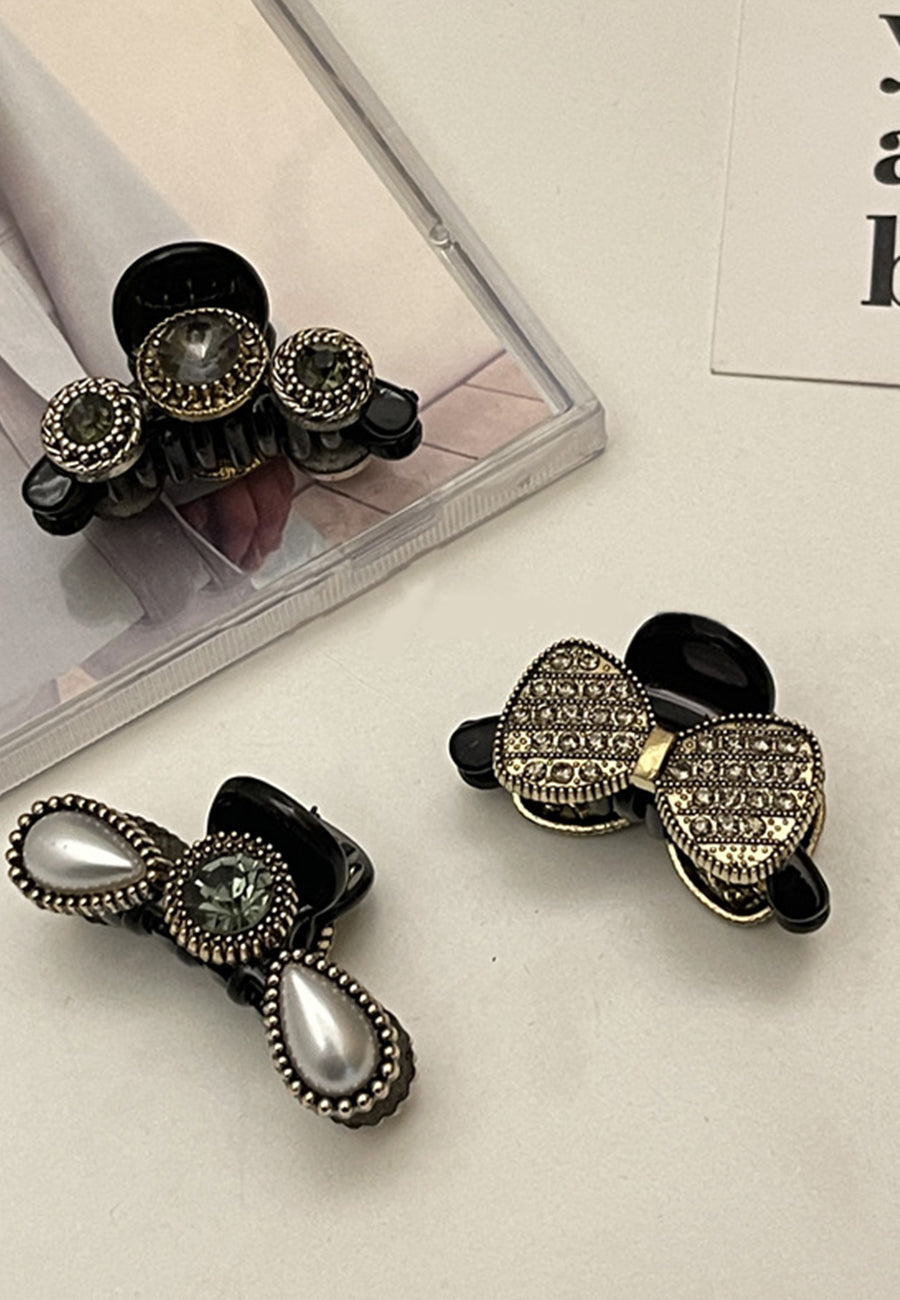 Studded Embellished Hair Claw