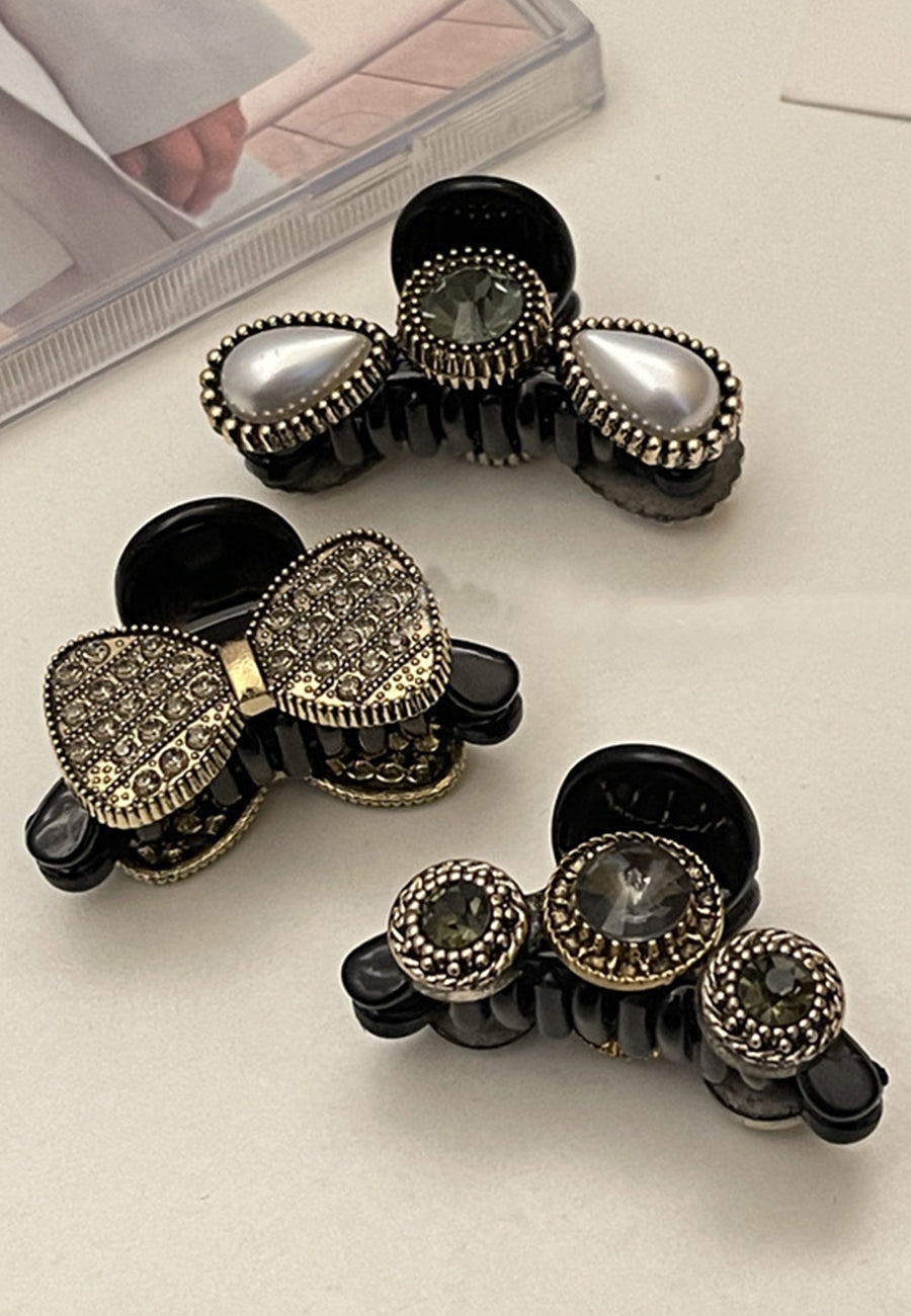 Studded Embellished Hair Claw