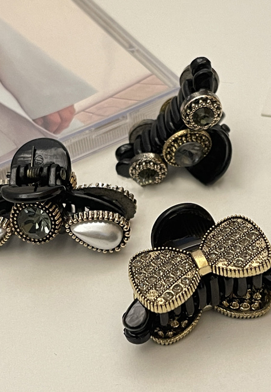 Studded Embellished Hair Claw