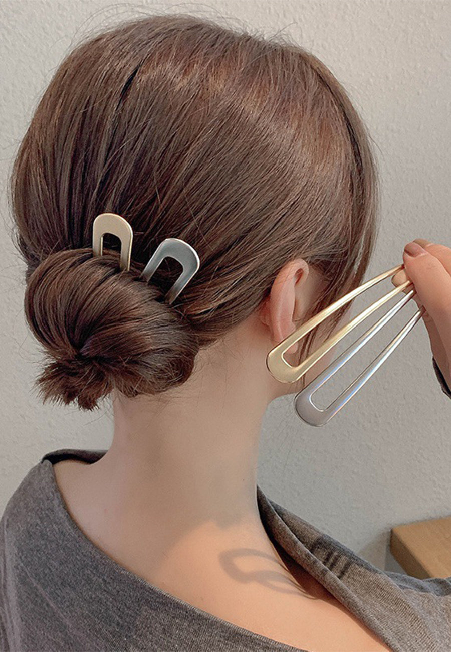 Classic Metallic Hair Pin