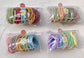 Multicolor Padded Hair Tie Set